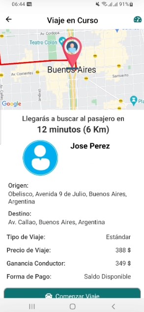 Viaje en Curso